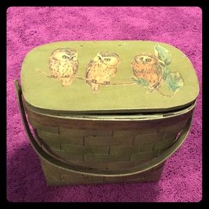 Vintage basket purse